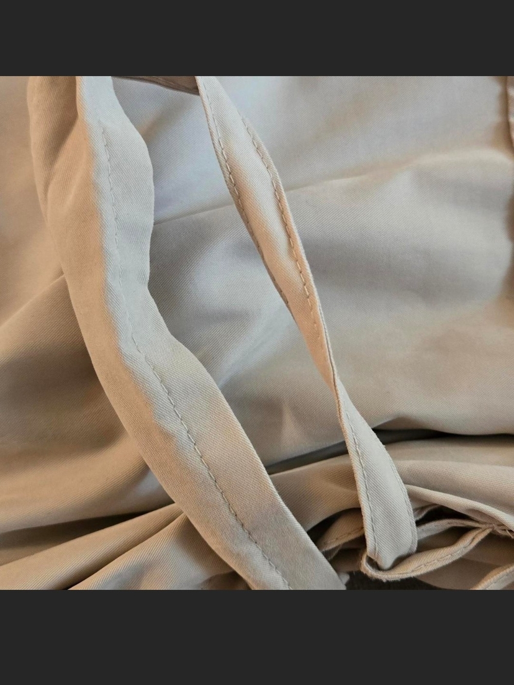 London Fog Lightweight Pale Beige Trench Jacket - Picture 4 of 8
